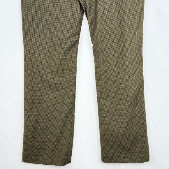 Paul Frederick Men’s 35x30 Brown Pleated Dress Pants Cuffed 100% Wool - Picture 5 of 16